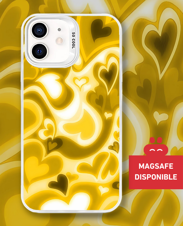 Coque Shiny Cœurs