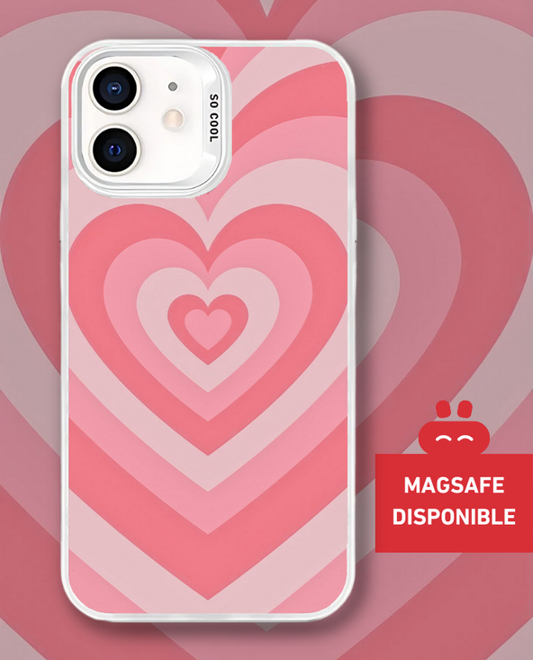 Coque Shiny Coeurs