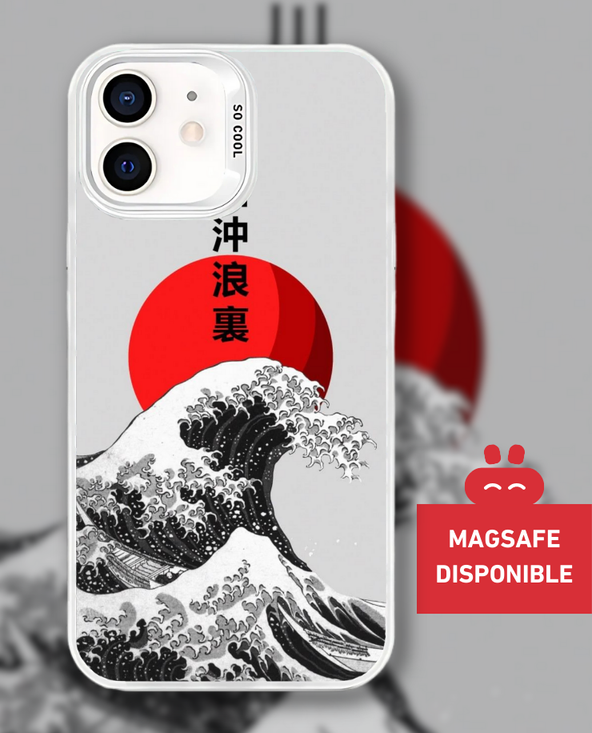 Coque Shiny Marée Rouge