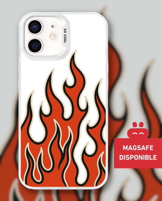 Coque Shiny Flammes Originelles