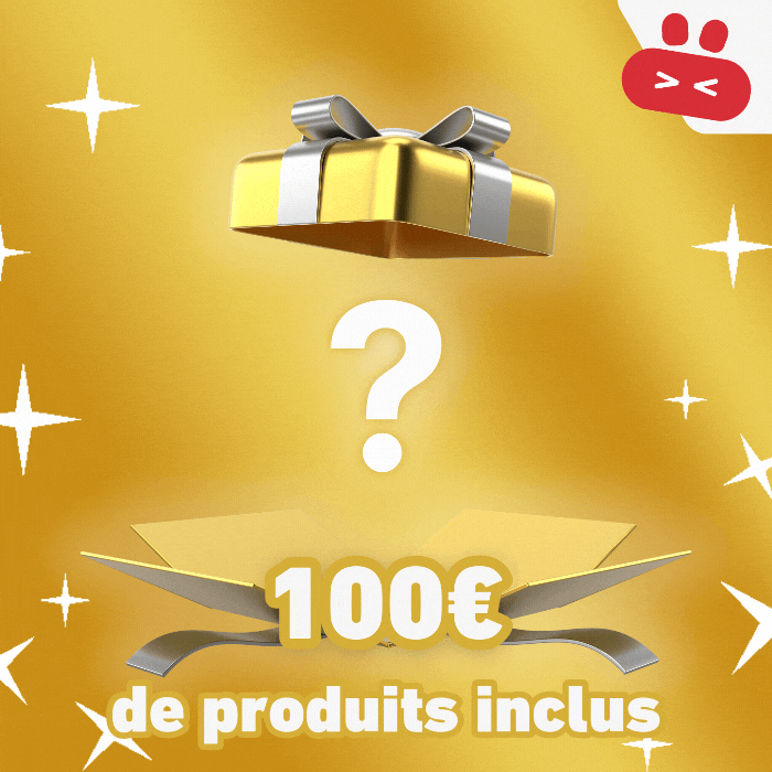 Caja misteriosa de oro