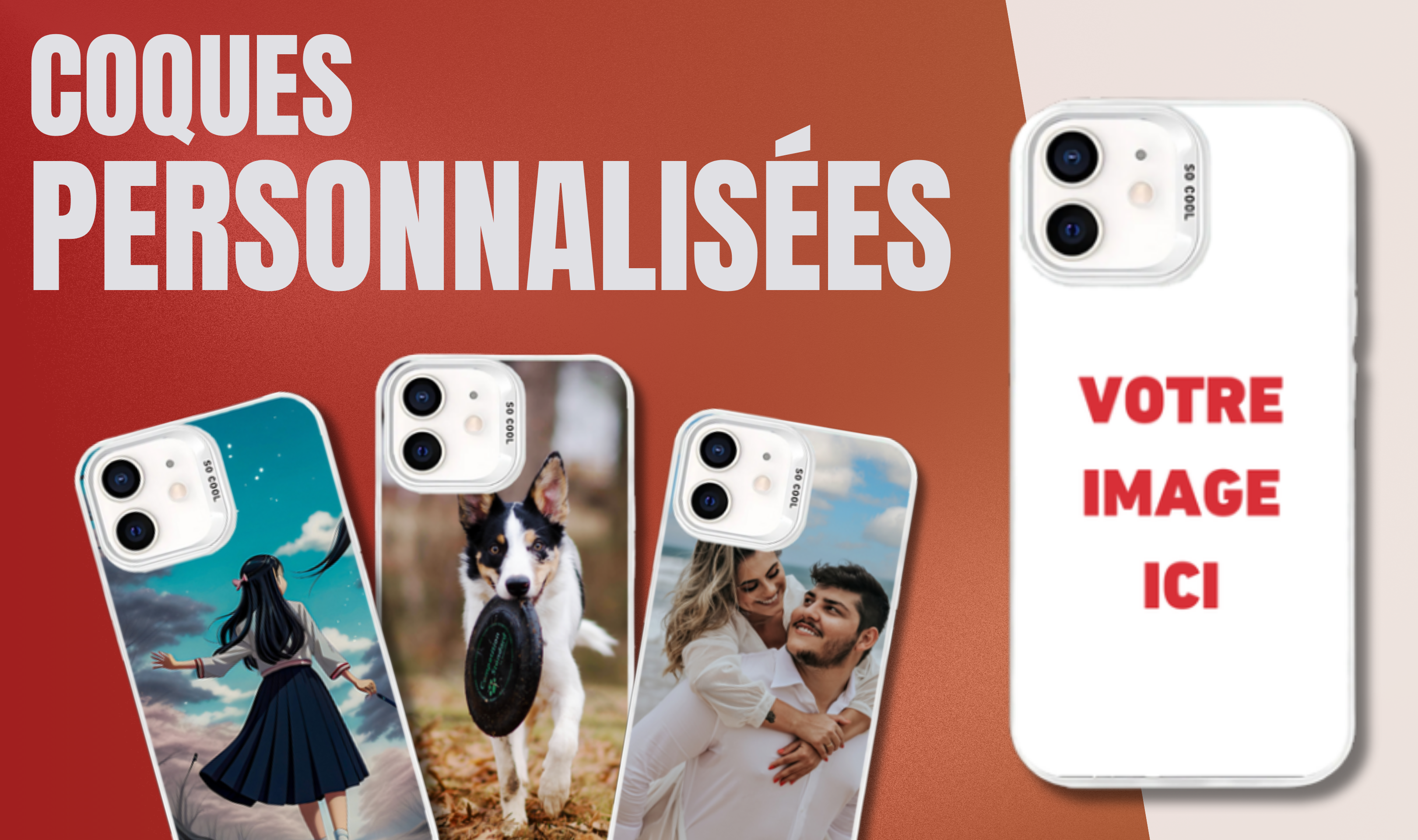 Coques personnalisées