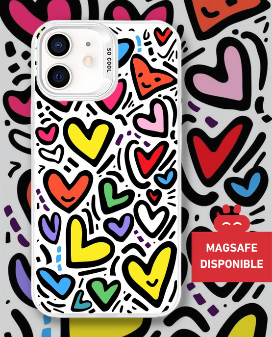 Coque Shiny Heart Mania