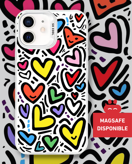 Coque Shiny Heart Mania