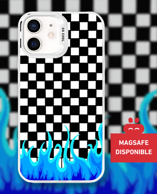 Coque Shiny Racing Flames