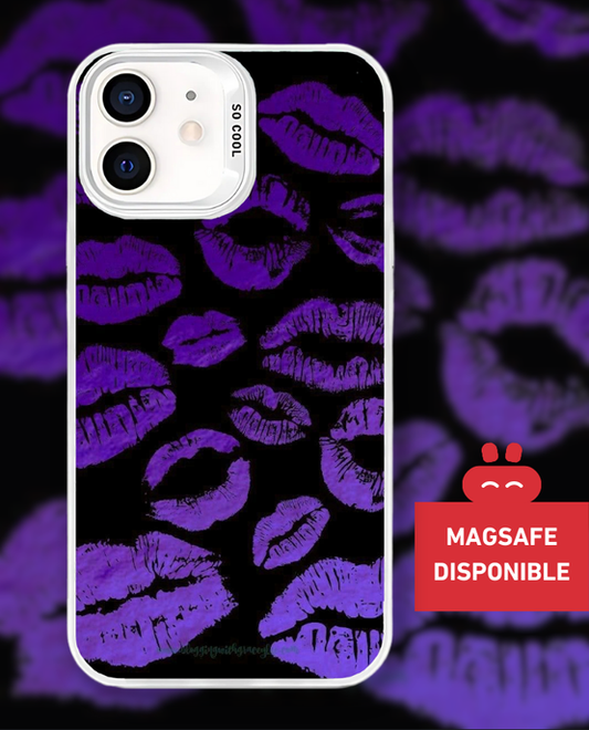 Coque Shiny Purple Kiss