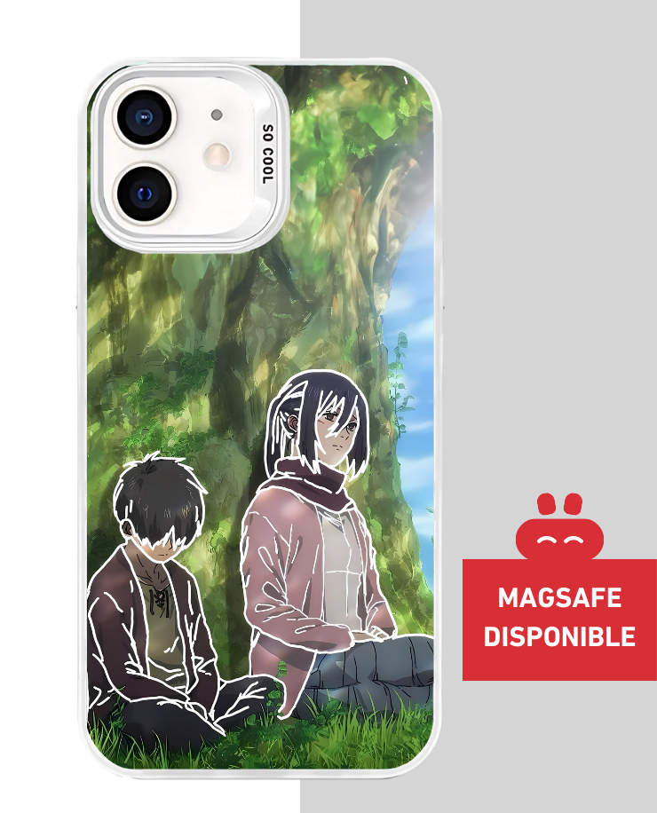 Coque Shiny Eren x Mikasa