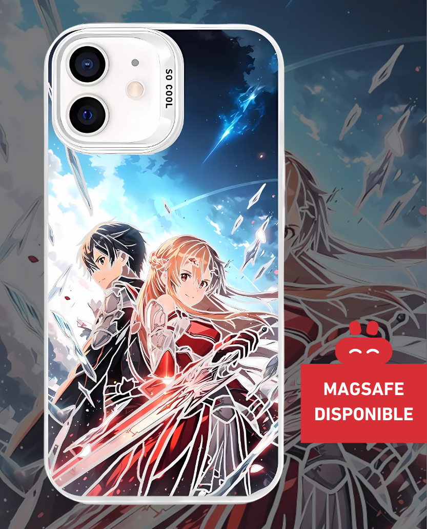 Coque Shiny Kirito x Asuna