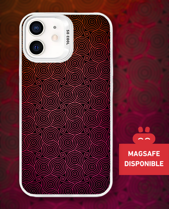 Coque Shiny Fractal Enflammé