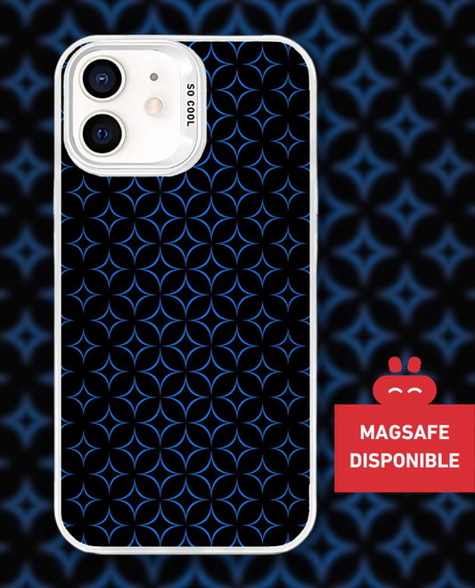 Coque Shiny Velours Bleuté