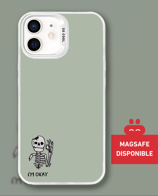 Coque Shiny "I'm Okay"