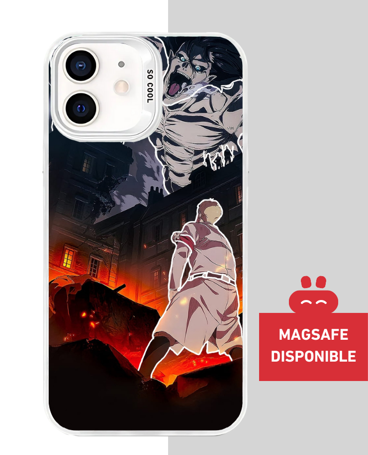 Coque Shiny Eren x Reiner