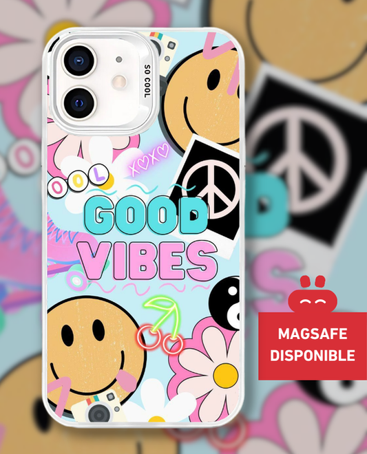 Coque Shiny Smiley Peace